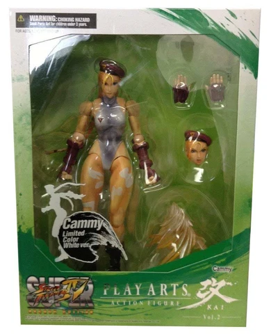 Square Enix Street Fighter Cammy (White) Play Arts Action Figure Cover