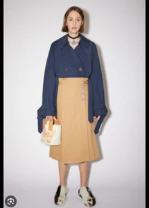 ACNE STUDIOS ungefütterter Wickelrock Made In Bulgaria EU 32 - Bild 1 von 11