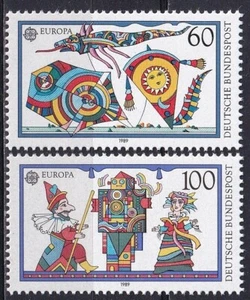 Deutschland 1989 Yvert #1249/50 Europa CEPT POSTFRISCH SEHR GUTER ZUSTAND - Bild 1 von 1