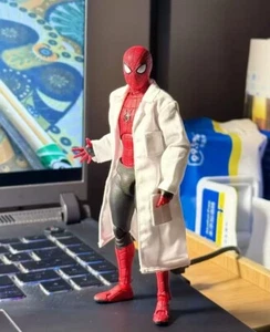 Maßstab 1:12 Doctor Medic weißer Mantel Mantel Modell für 6" Romankey GW Nota Figur - Bild 1 von 10