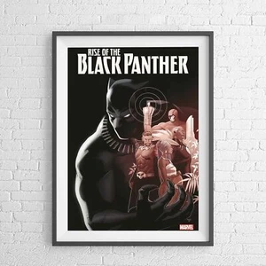 BLACK PANTHER - Marvel Comic Poster Picture Print Sizes A5 to A0 **FREE DELIVERY - Picture 1 of 14