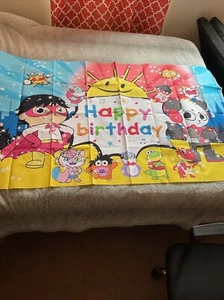 Nelton RW HAPPY BIRTHDAY Banner Back Drop 59”x 35” NWOT - Picture 1 of 8