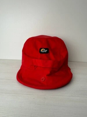 Sombrero Impermeable Lowe Alpine ROJO Nylon Forrado de Vellón Ajustable M Foto 1 de 4