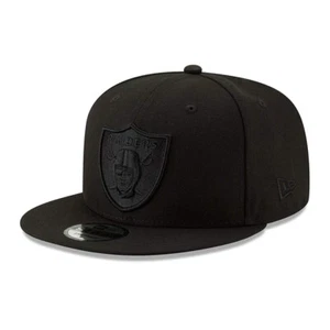 Las Vegas Raiders NFL New Era 9Fifty SnapBack Hat Cap Black Brand New $35 MSRP - Picture 1 of 1
