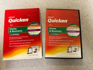 Intuit Quicken 2015 Home & Business Software For Windows With CD. WORKS - Picture 1 of 3