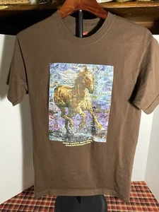 Hanes S/C/P Horse Graphic Brown Tee - Bild 1 von 11