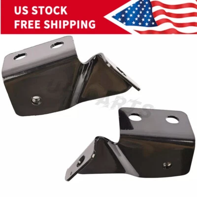 Set of 2 Front LH & RH Bumper Bracket For 2014-2015 Chevrolet Silverado 1500 - Image 1 of 4