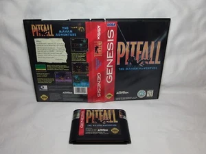 Sega Genesis Pitfall The Mayan Adventure with Case no Manual - Picture 1 of 2