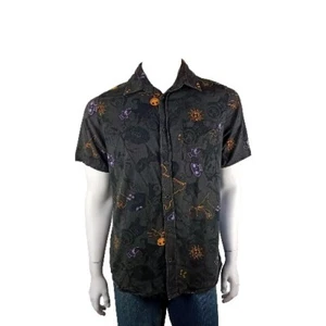 THE NIGHTMARE BEFORE CHRISTMAS mens size S shirt button up party Halloween - Picture 1 of 9