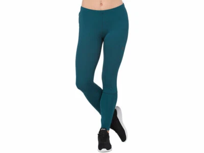Asics Women's 7/8 Running Sports Fitness Yoga Tights - Blue Steel size XS - Image 1 of 4