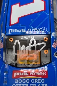 NASCAR 2020 MICHAEL ANNETT #1 OREO DARLINGTON 1/24 AUTO DUAL HANDSIGNIERT DALE JR - Bild 1 von 6