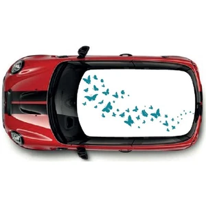 Butterfly For Mini Universal Roof Graphic Decals Stickers CRG17 - Picture 1 of 2