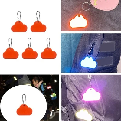 Small High Reflective Color Ornament Reflective Pendant for Cyclists Motorists - Image 1 of 4