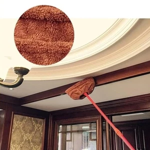 Funda de fregona de terciopelo coralino de microfibra, absorbente para el hogar - Imagen 1 de 12