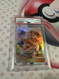 Pokemon PSA 8 Mallow 145/145 Full Art Holo Rare Guardians Rising Mint - Bild 1 von 7