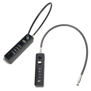Anti-theft Helmet Lock 4 Digit Combination Password Locks Bike Cable Code Lock - Picture 1 of 10