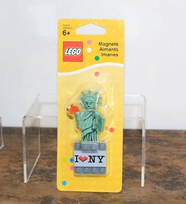 LEGO Magnet Statue of Liberty NY Factory Sealed I LOVE NEW YORK 850497 NEW - Image 1 of 3