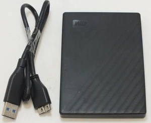 Western Digital My Passport 1TB External Hard Drive HDD XBOX PS4, PS5 - Black - Afbeelding 1 van 3