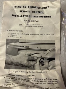 30917A2 Kiekhaefer Mercury Throttle Shift Brackets - Bild 1 von 9