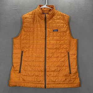Patagonia Weste Herren XXL orange Nano Puff Primaloft Full Zip leicht gesteppt - Bild 1 von 15
