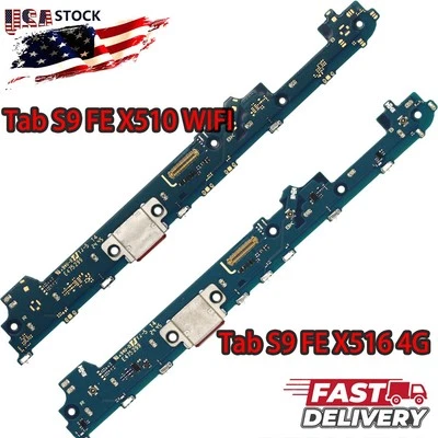 USB Charging Port Board Dock Connector for Samsung Galaxy Tab S9 FE X510 X516 US