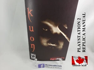 Handbuch PS2 - KUON - Sony Playstation2 "Ersatz" Instruction Booklet - Bild 1 von 6