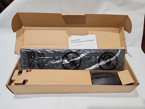 Dell KM636 Wirelesss Keyboard & Mouse Combo BLACK US - Picture 1 of 8