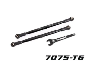 Traxxas 7897A Toe links, front Black-anodized, 7075-T6 aluminum X-maxx WideMAXX - Picture 1 of 1