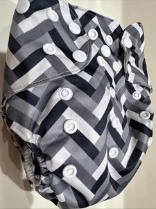NEW Simple Being Reusable Cloth Diaper, Double Gusset, One Size Adjustable - Picture 1 of 5