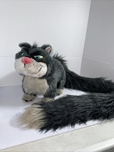 Disney Parks Cenerentola Lucifero Gatto Gattino Coda Lunga Boa Peluche Spedizione Gratuita - Foto 1 di 8