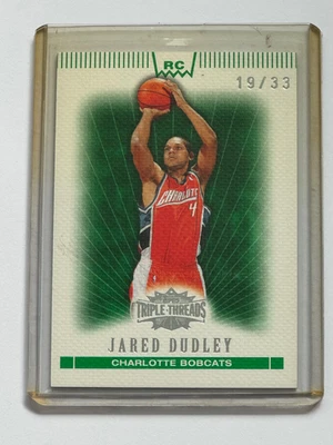Jared Dudley 2007-08 Topps Triple Threads Emerald Rookie RC #/33 - Image 1 of 2