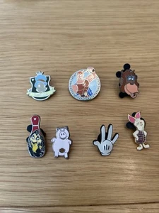 7x Disney Pin Badges Bundle Toy Story Jungle Book Piglet Disneyland Trading - Picture 1 of 15