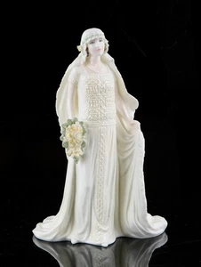 FIGURA COALPORT 'REINA ISABEL LA REINA MADRE' 70 ANIVERSARIO DE BODA - Imagen 1 de 3
