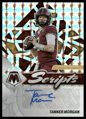 2023 Panini Mosaic Draft Picks #SM-TMO Tanner Morgan Scripts Mosaic - Image 1 of 2