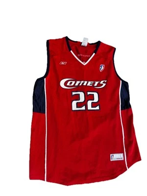 Sheryl Swoopes Houston Comets WNBA Reebok Jersey #22 Adult Women's L Excellent - Image 1 of 4