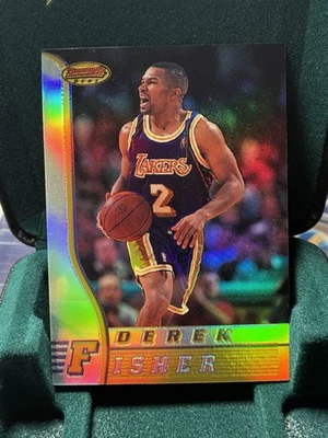 Bowman's Best 1996-97 - refractor novato Derek Fisher #R15 (RC) Foto 1 de 2