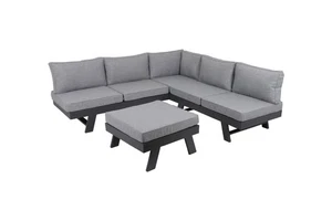 Garden Pleasure Lounge Set DONNA, Aluminium Anthrazit / Kissen 100 % Polyester G - Bild 1 von 5