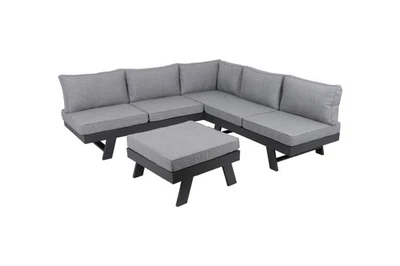 Garden Pleasure Lounge Set DONNA, Aluminium Anthrazit / Kissen 100 % Polyester G - Bild 1 von 4
