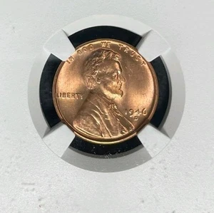 Centavo de trigo Lincoln 1946 ~ NGC MS 65 RD ~ hermosa moneda ~ REF#98-151 - Imagen 1 de 4