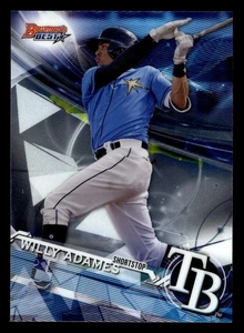 2017 Bowman's Best Top Prospects #TP-32 Willy Adames Tampa Bay Rays - Picture 1 of 2