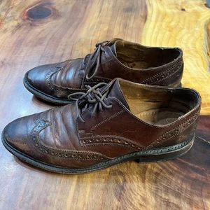 Frye Paul Herren Schnürschuhe Lederschuhe Budapester 10 D rotbraun - Bild 1 von 8