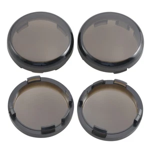 4pcs Turn Signal Lights Lenses Cover For Harley-Davidson Dyna Softail 1986-2015 - Bild 1 von 24