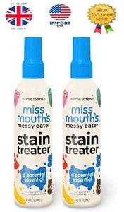 Miss Mouth’s Messy Eater Quitamanchas Universal No Tóxico Bebé y Niños 120ml x2 - Imagen 1 de 5