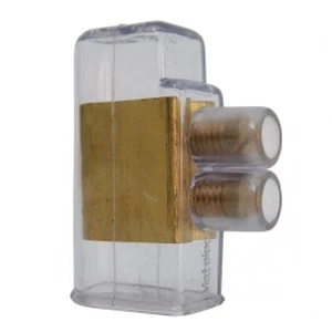10 x 35mm TWIN SCREW - JUMBO Double Connectors - FREE POST - Picture 1 of 1