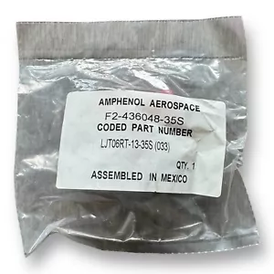 NEW Amphenol LJT06RT-13-35S - 22 Position Circular Mil Spec Connector - USA - Picture 1 of 3