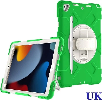 Heavy Duty Shockproof Rotating Stand Case for iPad Air 3 / 10.5-inch iPad Pro - Image 1 of 4