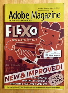 Vintage Adobe Magazine - Autumn 1999 - Near Mint Condition - OOP - Photo 1/1