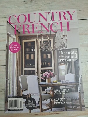 Country French November 2024 Magazine Decorate with Found Treasures - Image 1 of 2