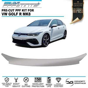 Door Handle Cups Scratch Guard Paint Protection Film PPF For Volkswagen Golf MK8 - Picture 1 of 3