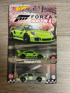 HOT WHEELS PREMIUM BOULEVARD/FORZA PORSCHE 911 GT3 RS & PORSCHE 964 LOT OF 2 - Picture 1 of 3